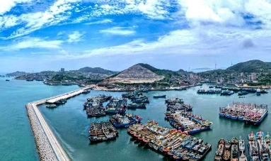 苔菉国家中心渔港试运行 系福州最大国家中心渔港