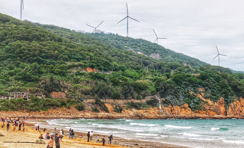 环马祖澳滨海旅游度假区新增网红打卡点 后沙海滨浴场升级亮相