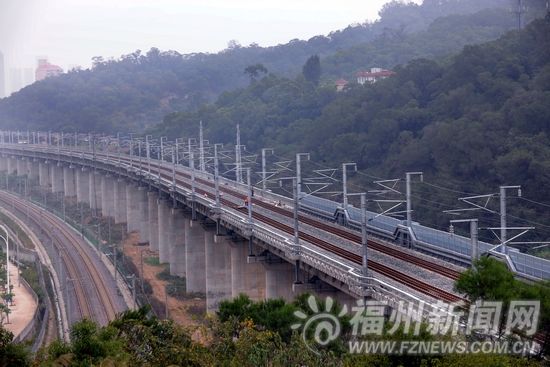 合福铁路明年上半年开通　福州至武夷山仅50分钟