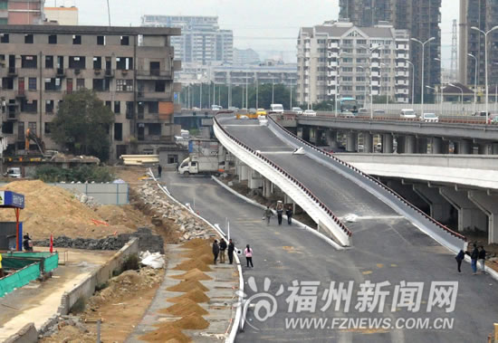 下周可从东二环通北江滨　新人行天桥也投入使用