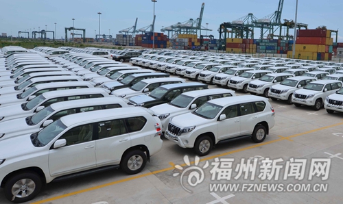 江阴港区刷新外贸整车进口单次进口量纪录（图）