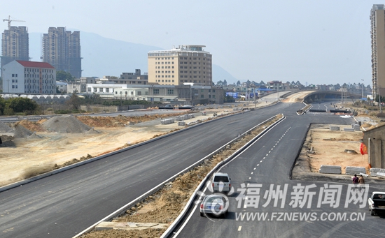 福州5条道路将通车 五四北和王庄片区各通两条路