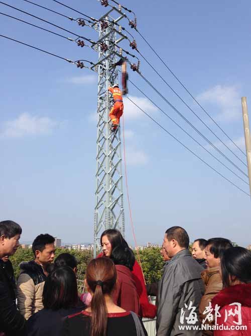 福清霞楼村一13岁男孩攀爬高压塔玩耍 触电身亡