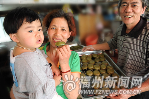 清明节榕城小巷深处寻觅家乡味的“清明粿”(图)