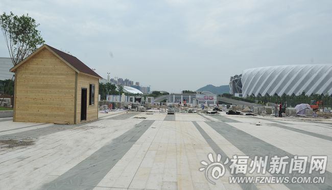 飞凤山奥体公园一期青运会前开放　设有音乐喷泉