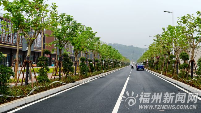 奥体片区“一纵三横”道路完工　28日将投入使用