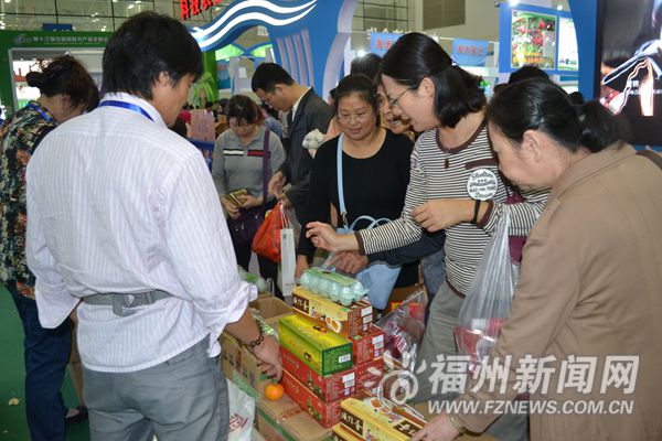 第13届农交会闭幕 外地展商:通过福州把产品卖到台湾