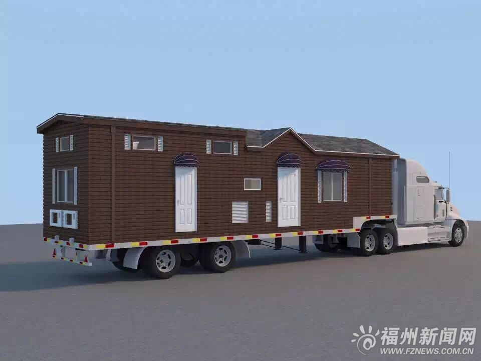 福州首批定制房车样式确定　露营项目建设已启动