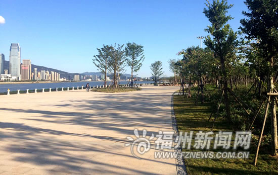 南江滨生态公园首个景观建成 设置9亩沙滩游乐园