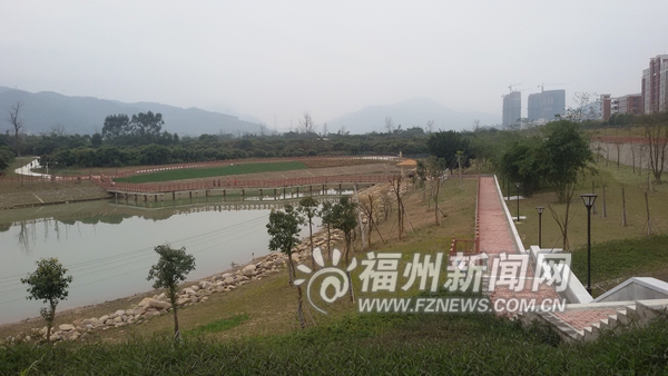 闽江北岸休闲生态公园竣工验收　春节前正式开放