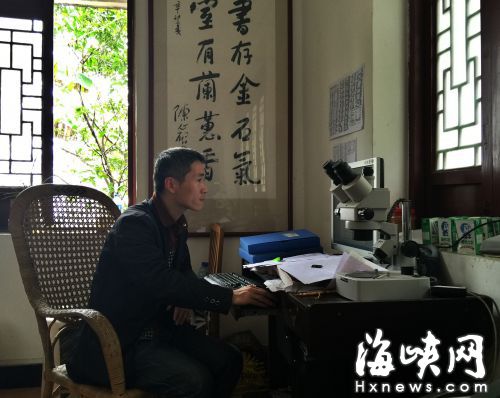 兰花博士爬树百棵让花上树　每年有两个月山里过