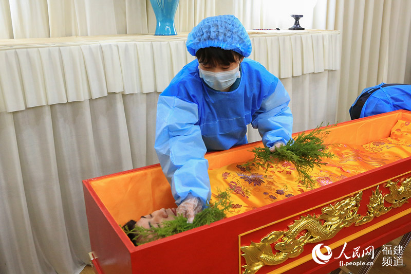 福州市殡仪馆举行开放日　揭秘治丧仪式过程(图)