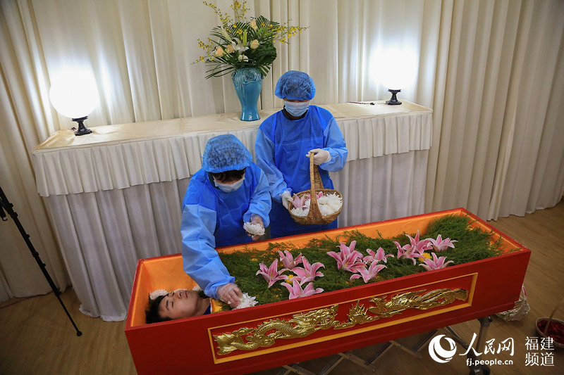 福州市殡仪馆举行开放日　揭秘治丧仪式过程(图)