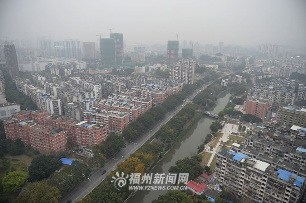 福州污染源累计空气轻度污染 首要污染物为PM2.5