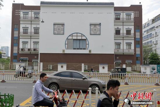 福州“囧楼”吸引眼球　网友戏称为“最囧建筑”