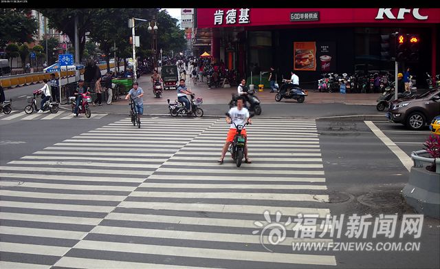 福州警方曝光最新一批违反禁止标线指示车辆及车主