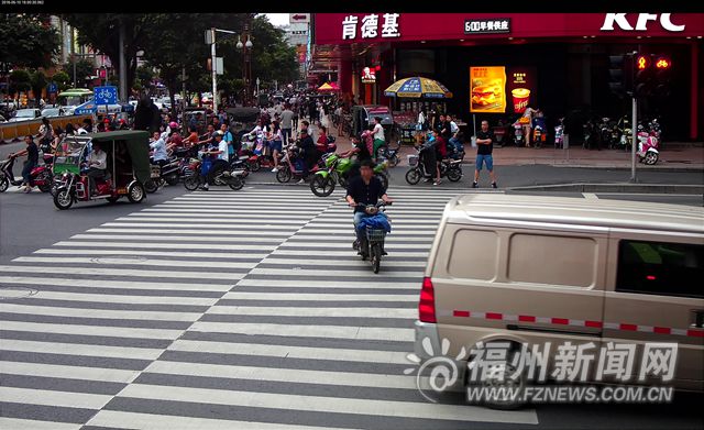 福州警方曝光最新一批违反禁止标线指示车辆及车主