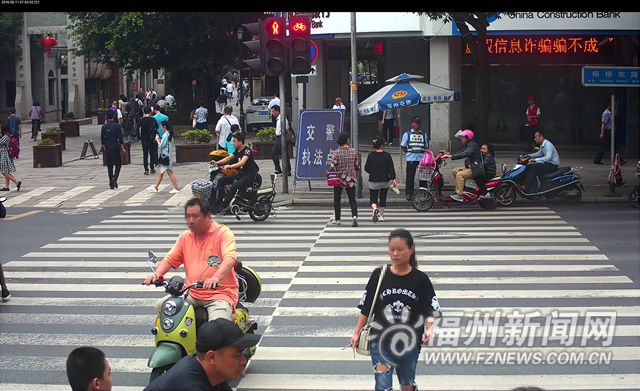 福州警方曝光最新一批违反禁止标线指示车辆及车主