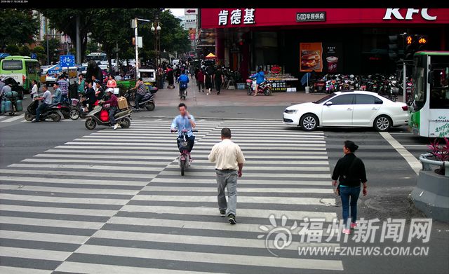 福州警方曝光最新一批违反禁止标线指示车辆及车主