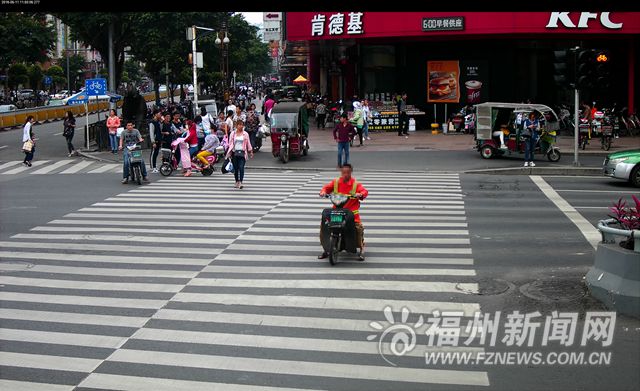 福州警方曝光最新一批违反禁止标线指示车辆及车主