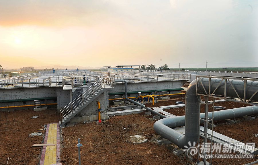 长乐潭头污水处理厂部分投用 总投资达1.2亿多元