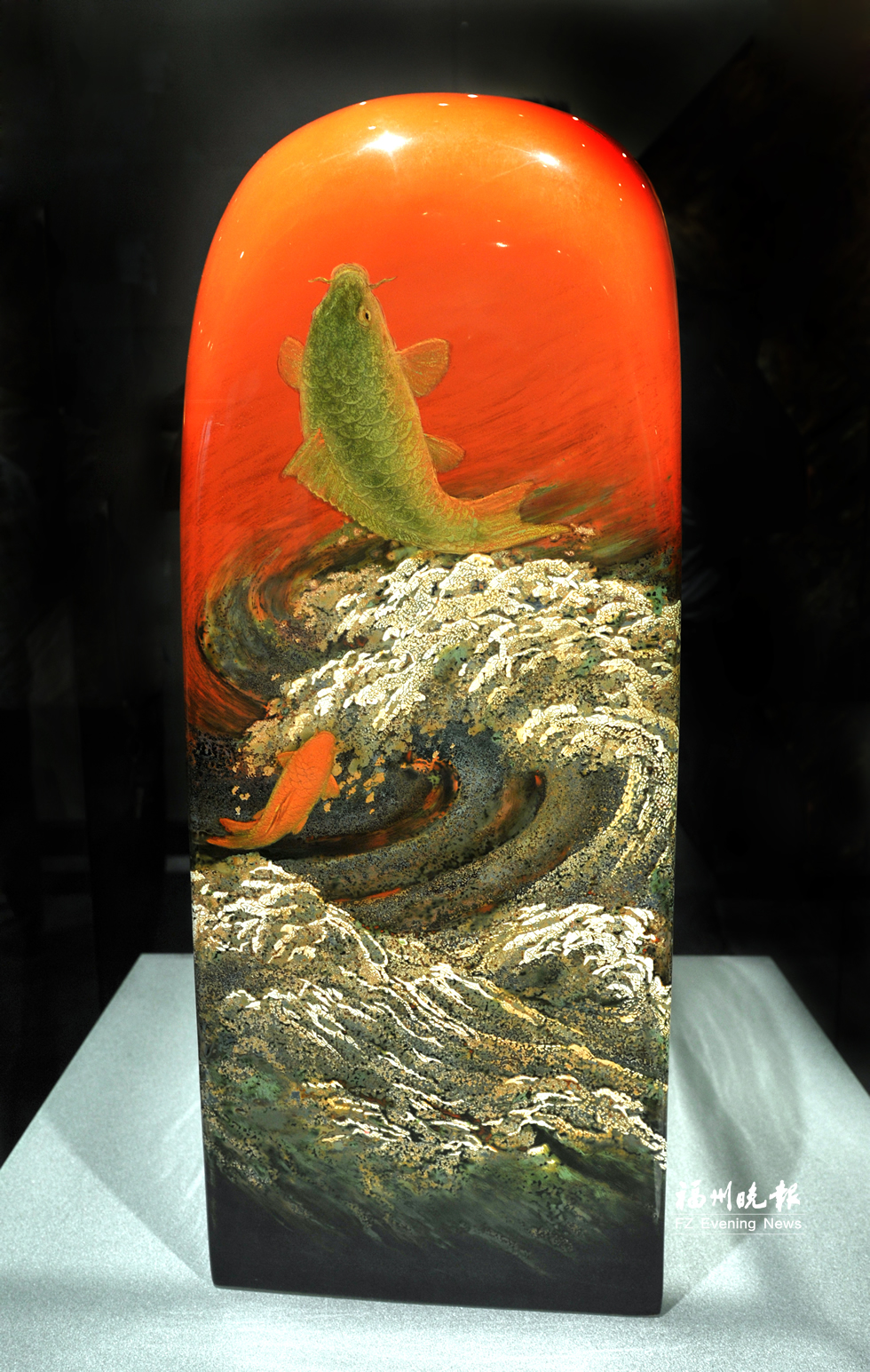 福州国际漆艺双年展开幕 625件漆艺精品亮相朱紫坊