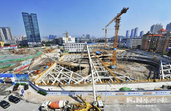 台江抓好两大商务区建设　苏宁广场二期“提速”