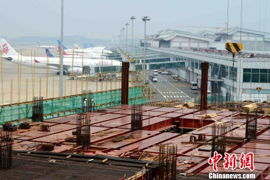 长乐机场扩建航站楼　年吞吐量将提至1800万人次
