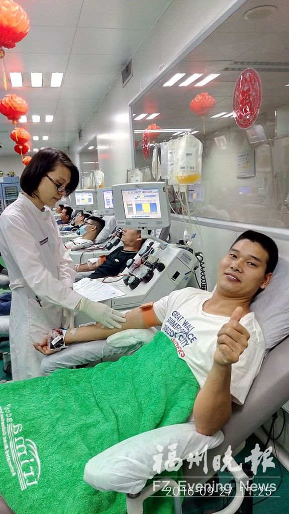 无惧台风众人赶献血 省血液中心:市献血点今暂停