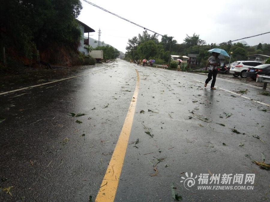 永泰部分道路中断　过往车辆注意绕行