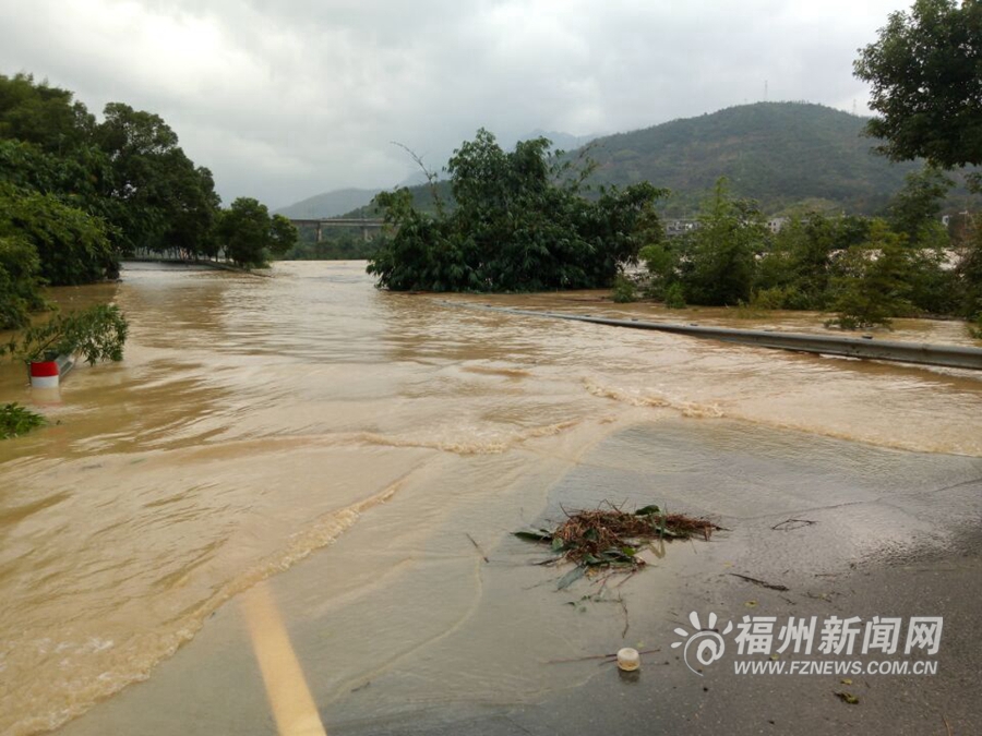 永泰部分道路中断　过往车辆注意绕行