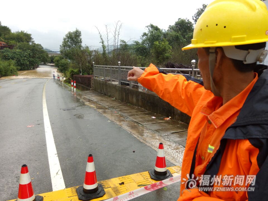 永泰部分道路中断　过往车辆注意绕行