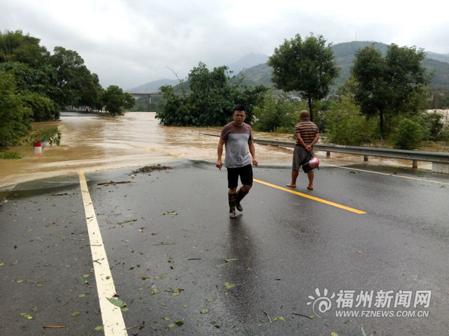 永泰部分道路中断　过往车辆注意绕行