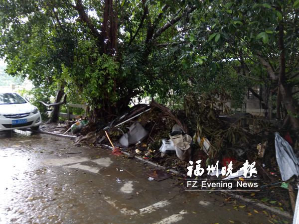 晋广幼儿园旁垃圾一个多月未清理　孩子健康堪忧