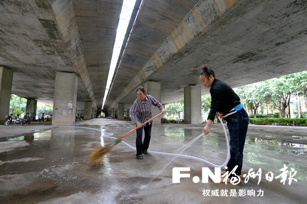 尤溪洲大桥下建起停车场　设70多个车位近期投用