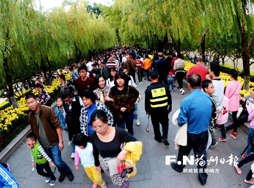 8万人昨日西湖公园赏菊 菊展将持续至本月28日