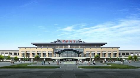 火车南站整治绿化 落客区将建百米茉莉长廊