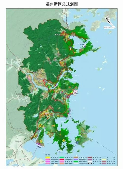 福州新区规划获批复 未来重点发展这10个项目