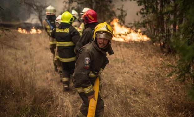 （外代一线）（6）智利山火肆虐