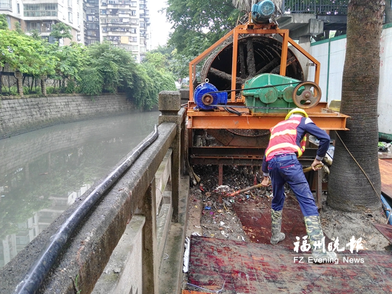台江三捷河已完成清淤　将用管道机器人探测管网