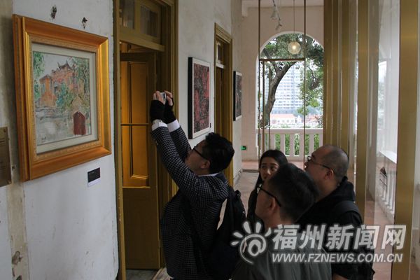 烟台山主题画展开幕　28日起正式向市民开放