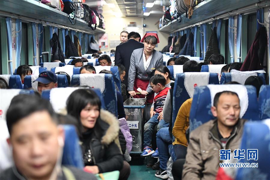 （新春走基层）（5）K46次列车的春运旅程