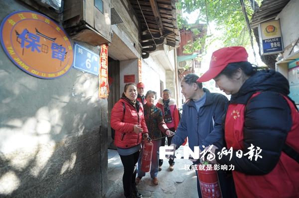 台江新港古老文化街区：消防防范细致入微