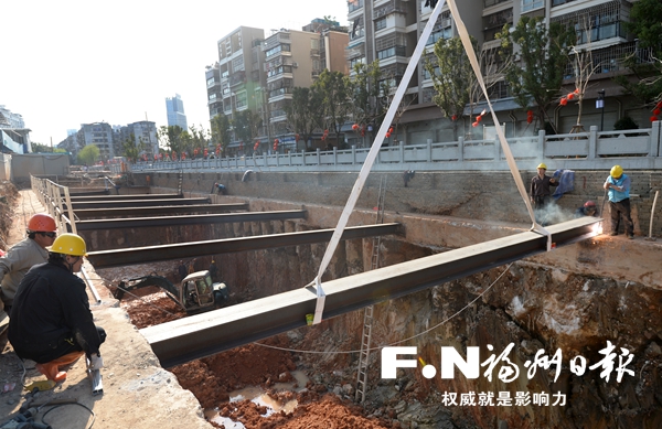 晋东水系治理打响新春攻坚战 琴亭河建水质净化站