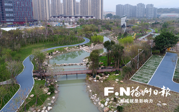 凤坂一支河生态治理陆续启动 已建成850米招牌景观