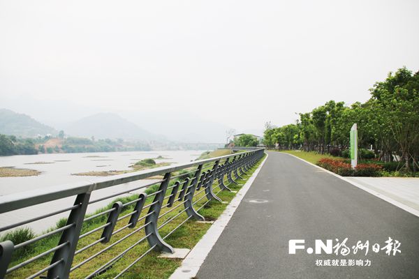 永泰大樟溪自行车示范段6月底全线贯通