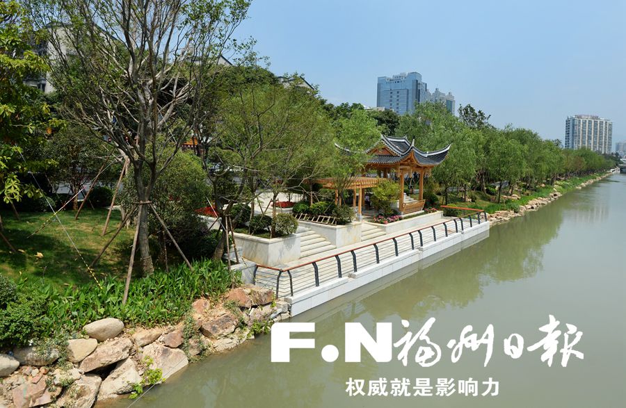 晋安河景观提升6月底将全面完工 古运河畔添八景