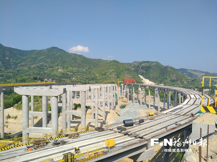 莆炎高速福州段建设进度超预期　2020年建成通车