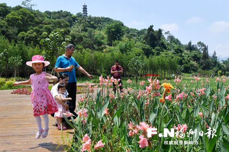 连江含光生态公园为文新村带来暖暖的幸福