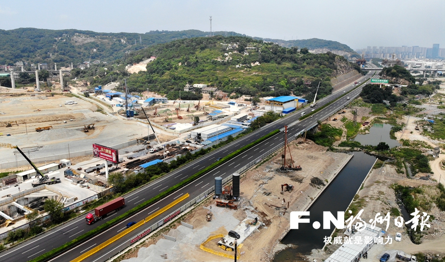 福泉高速连接线迈开解堵脚步 将升级为双向8车道